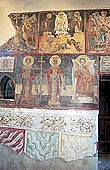 Nessebar - Church of St John the Baptist, fragments of fresco 